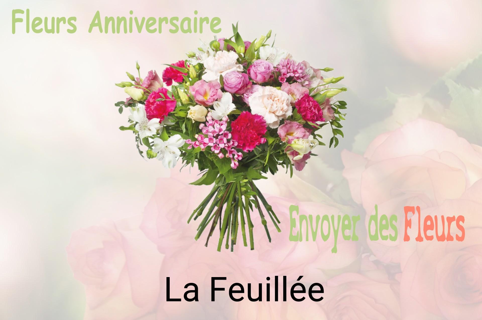 Bouquet de fleurs d’anniversaire livré à La Feuillée