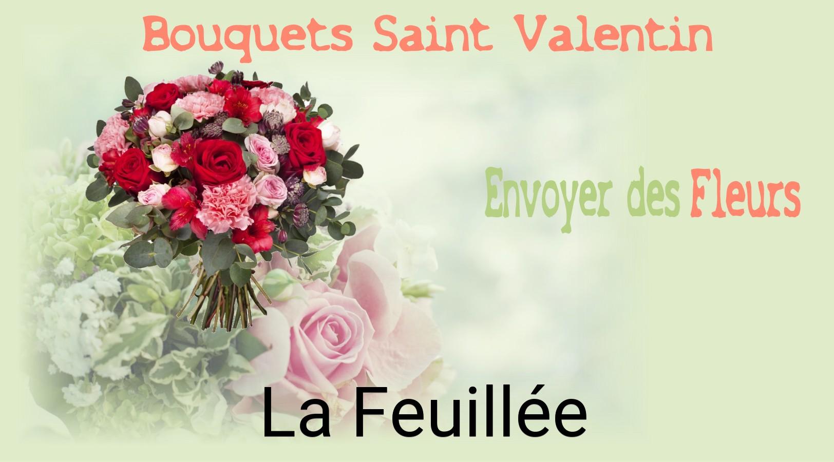 Roses de Saint-Valentin livrées à La Feuillée