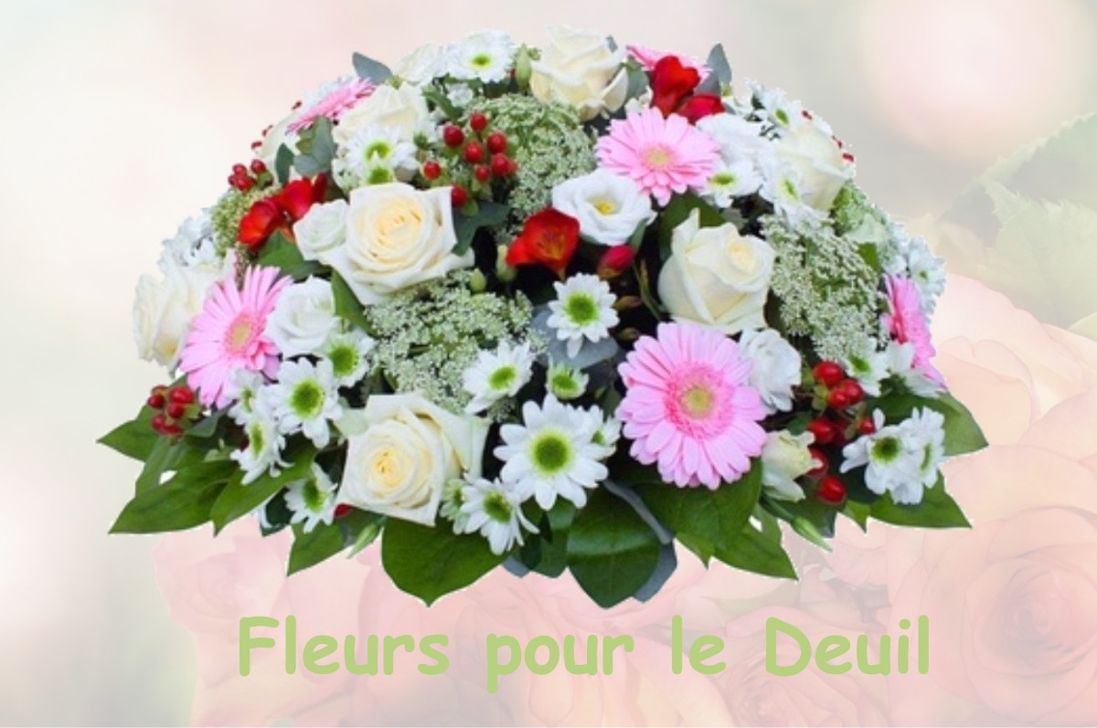 fleurs deuil LA-FEUILLEE